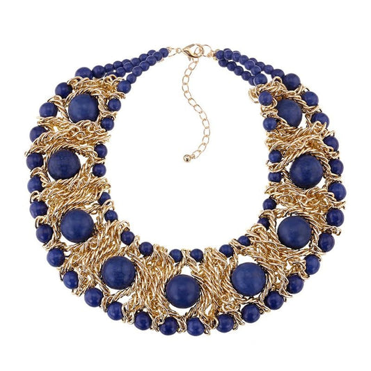Pre Order: Bohemian Ethnic Style Hand-Woven Necklace