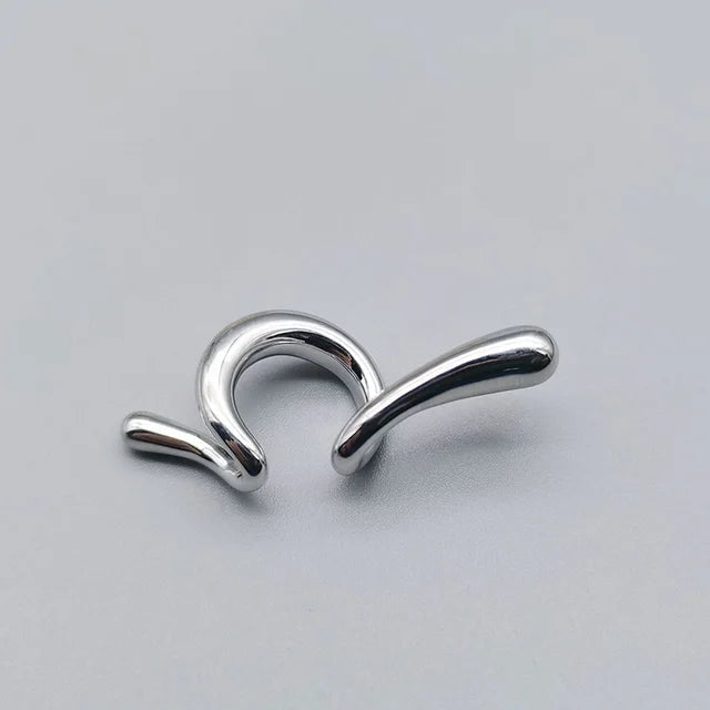 Irregular Ear Bone Clip Geometric Earrings