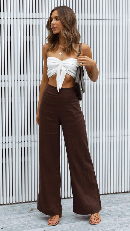 Karah Pants - Chocolate
