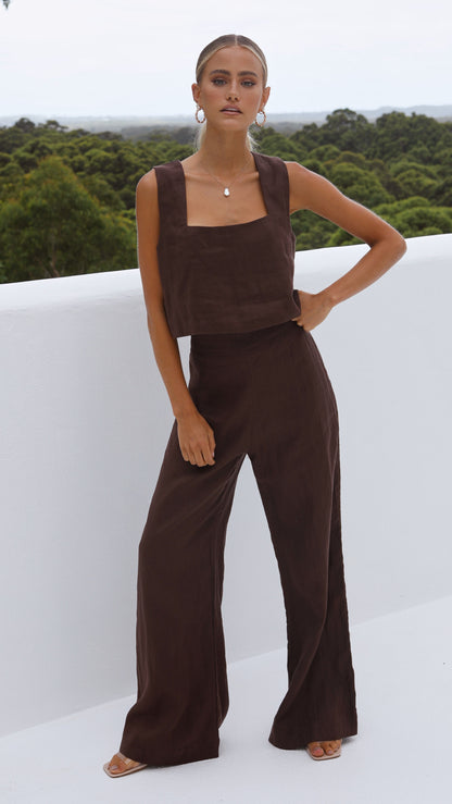 Karah Pants - Chocolate