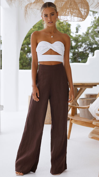 Karah Pants - Chocolate