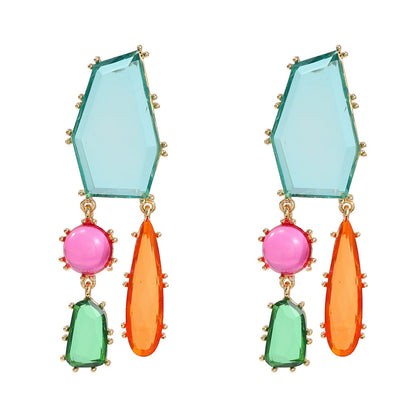 Pre Order:  Bohemian Geometric Exaggerated Earrings
