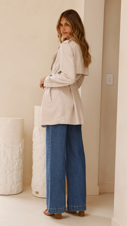 Jaya Coat - Natural