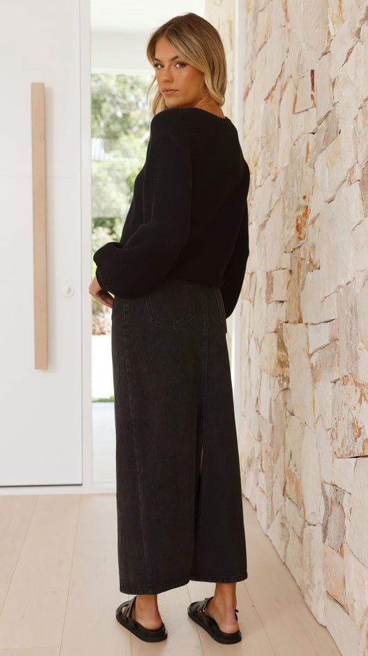 Carmel Knit - Black