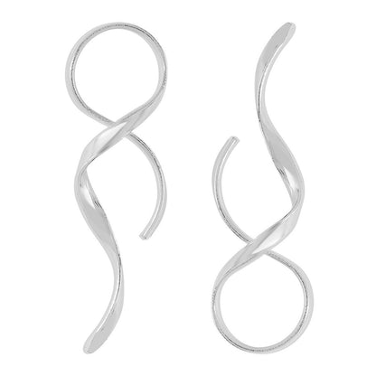 Asymmetrical Exaggerated Geometric Earrings