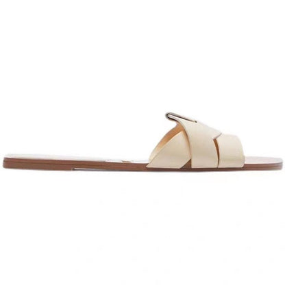 Casual Cross Band Flat Sandals
