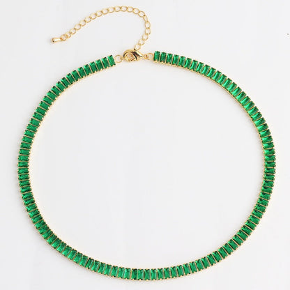 Claw Chain Zircon Necklace