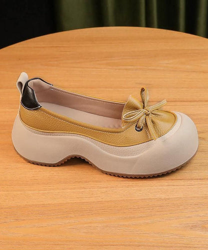 Casual Comfortable Black Versatile Platform Shoes