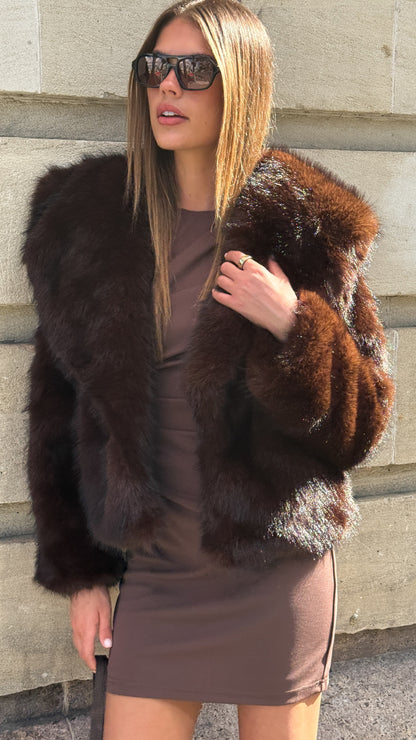 Tatia Jacket - Dark Brown