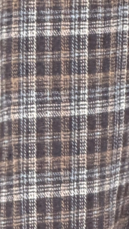 MVN Adrina Coat - Brown Plaid