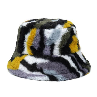 Assorted Faux Fur Cloche Hat