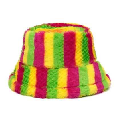 Assorted Faux Fur Cloche Hat