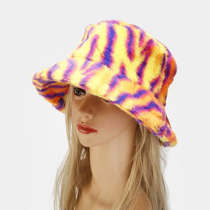 Assorted Faux Fur Cloche Hat