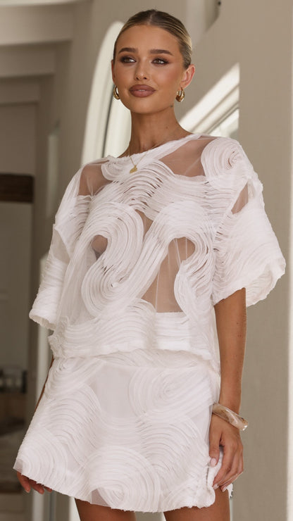 Linnea Top - White