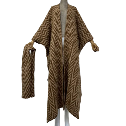 Vibrant Comfort Knitted Long Cardigan - WINI