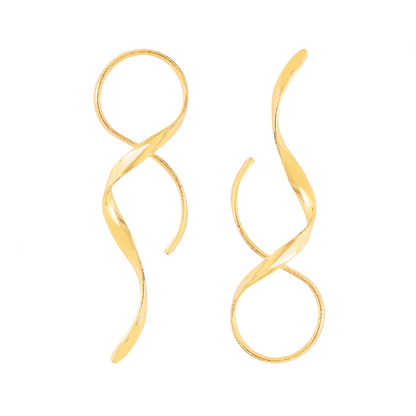 Asymmetrical Exaggerated Geometric Earrings